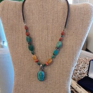 Vibrant Multicolor Beaded Necklace